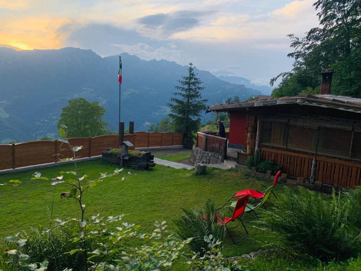 Dossena Splendido Chalet Di Montagna Immerso Nella Natura Madonna della Costa Exterior photo